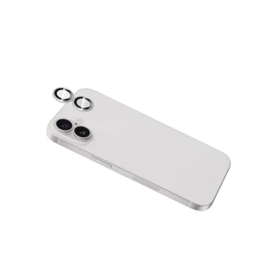 Torrii Bodyglass Iphone 16 / 16 Plus Aluminium Camera Ring - Silver